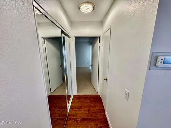a view of front door
