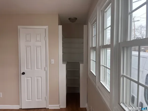 a view of front door