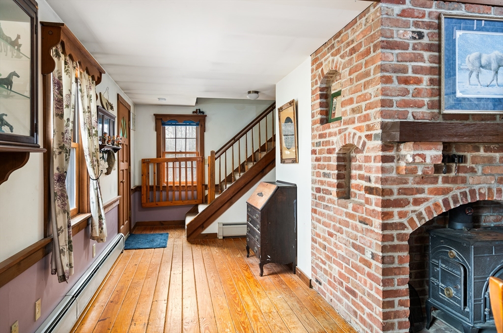 168 Brickyard Road Southampton, MA 01073 - Photo 18 of 42 a view of hall way with furniture and stairs
