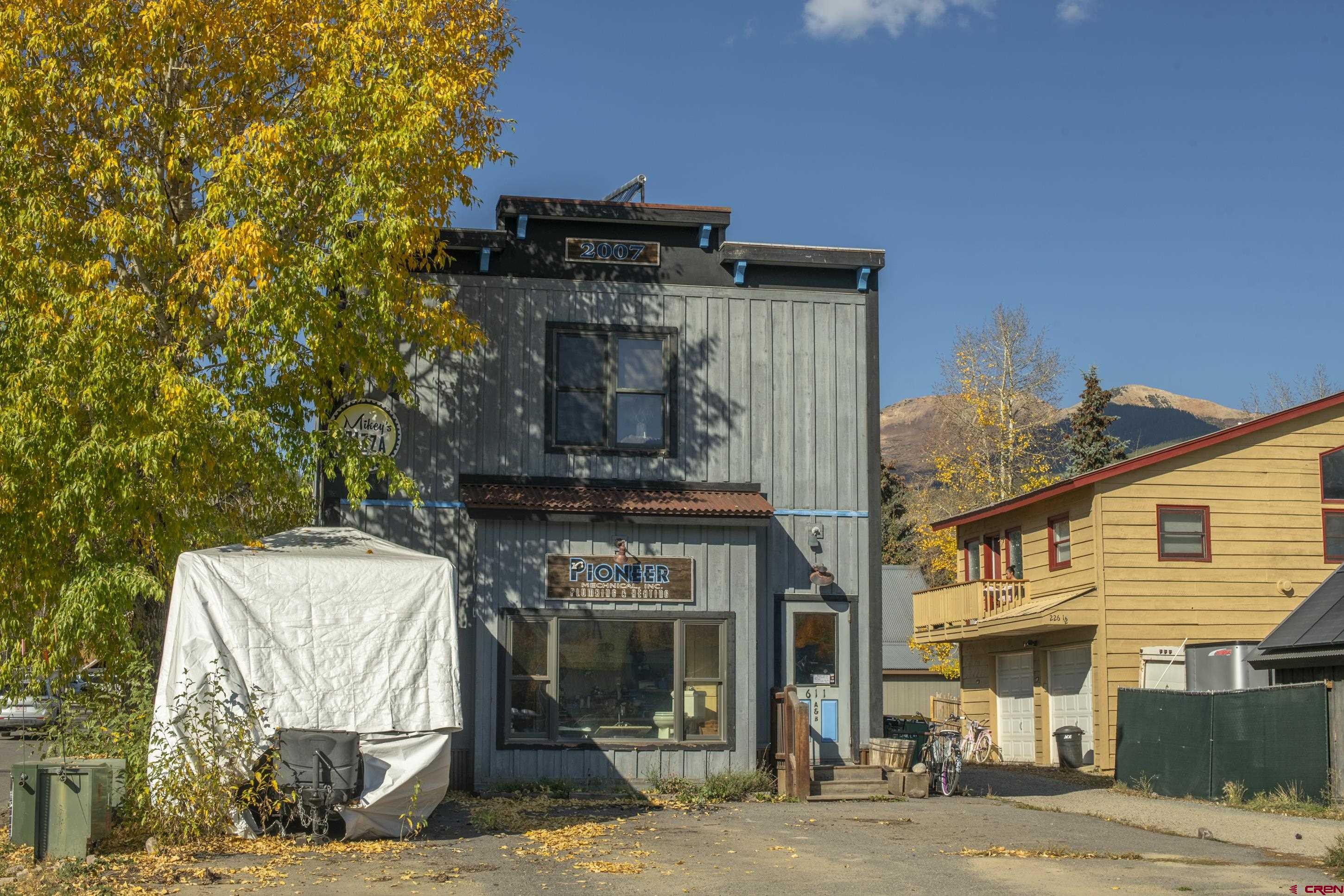 611 3rd Street, Unit A & B Crested Butte, CO 81224 - Photo 28 of 34 a view of a building with a street