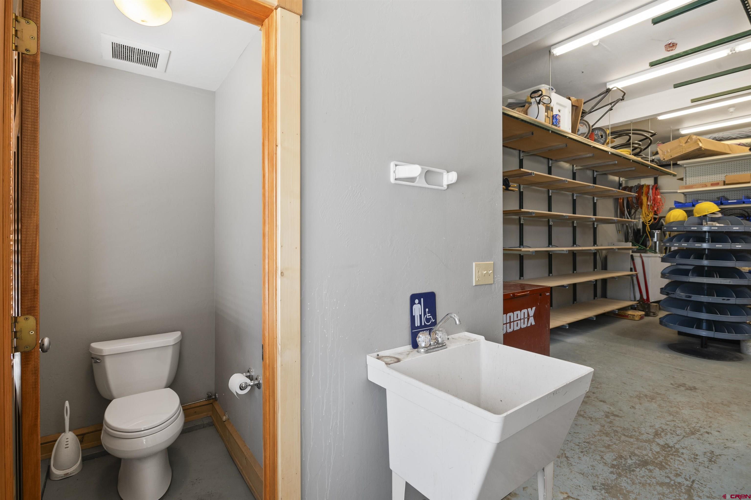 611 3rd Street, Unit A & B Crested Butte, CO 81224 - Photo 6 of 34 a view of bathroom and utility room
