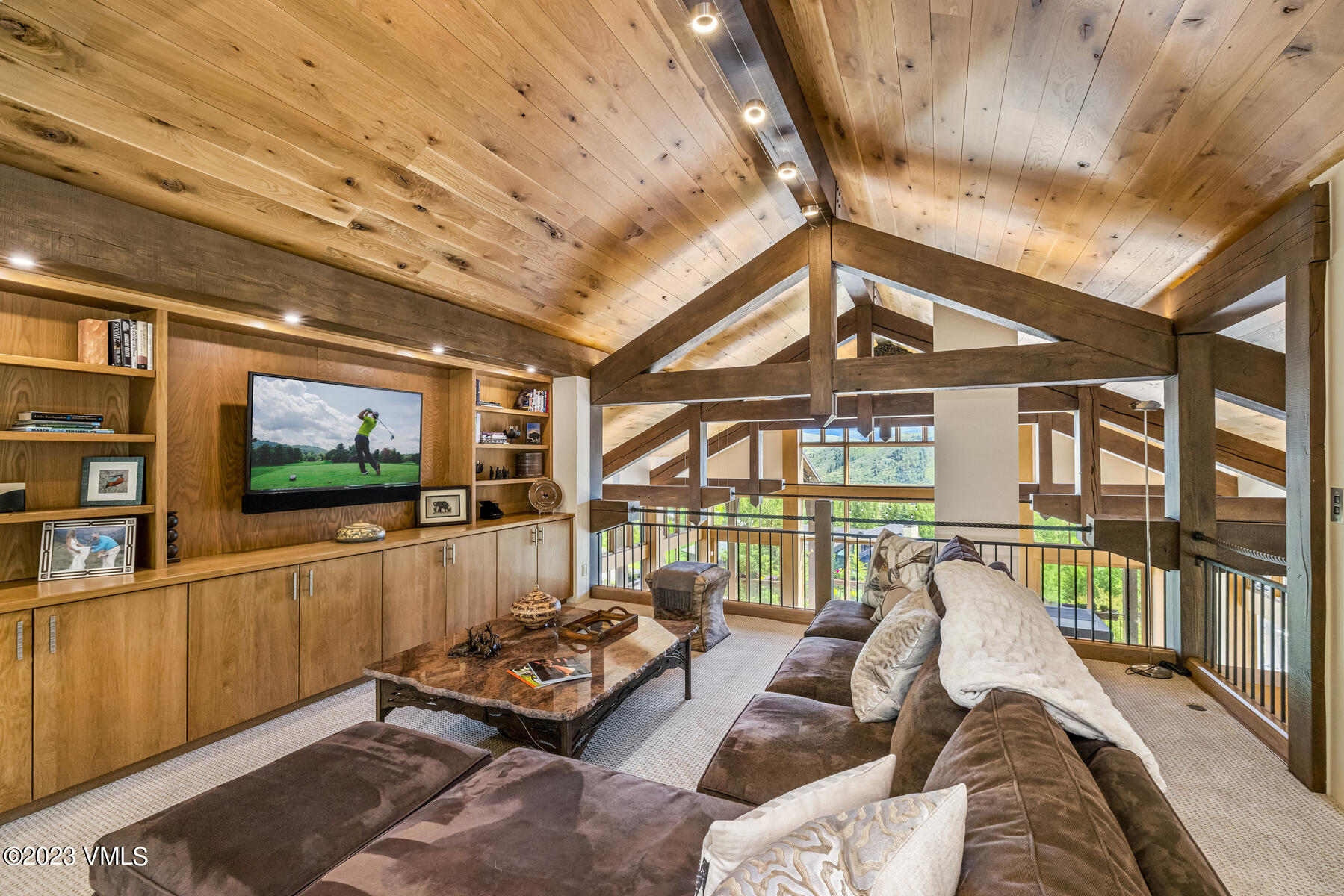 81 Elk Run Edwards, CO 81632 - Photo 30 of 62 a living room with furniture and a flat screen tv