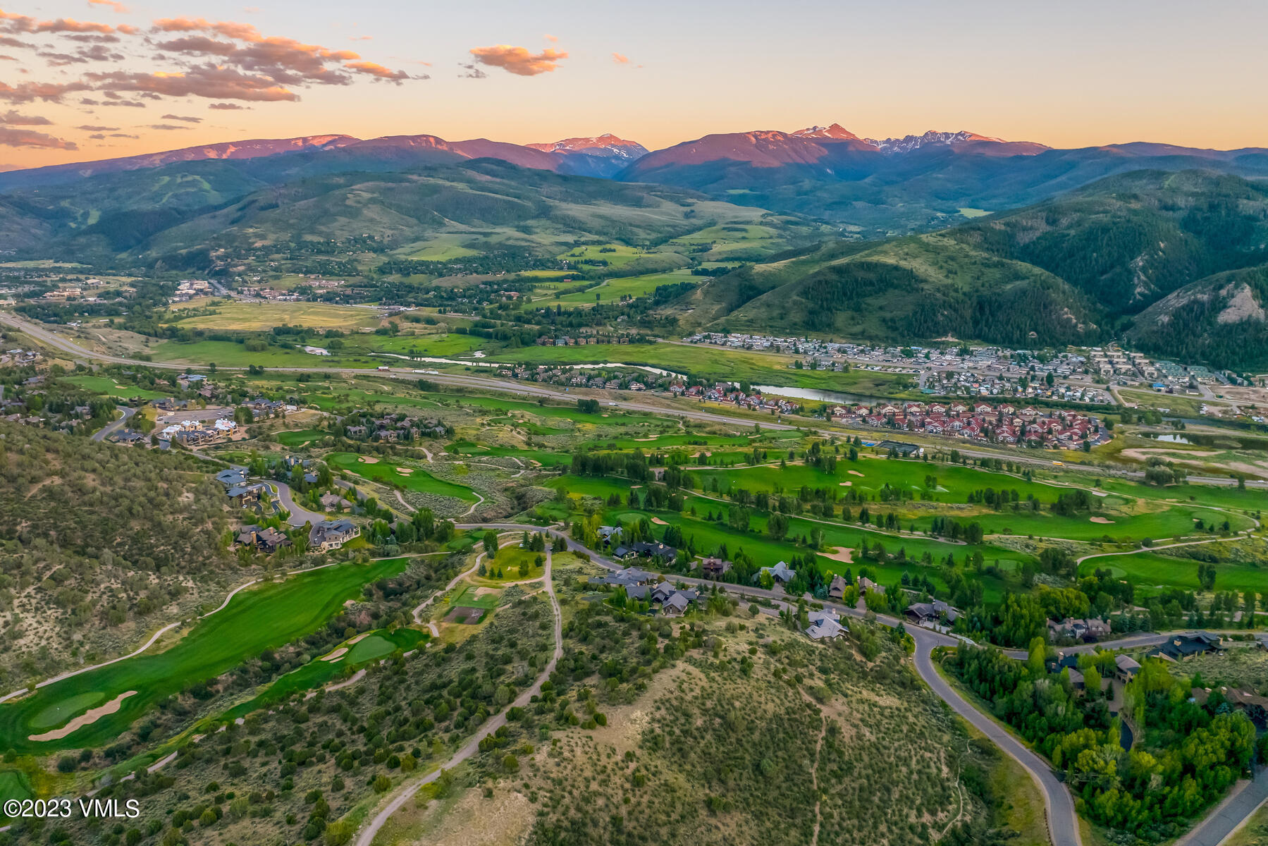 81 Elk Run Edwards, CO 81632 - Photo 53 of 62 a view of a lush green hillside and houses