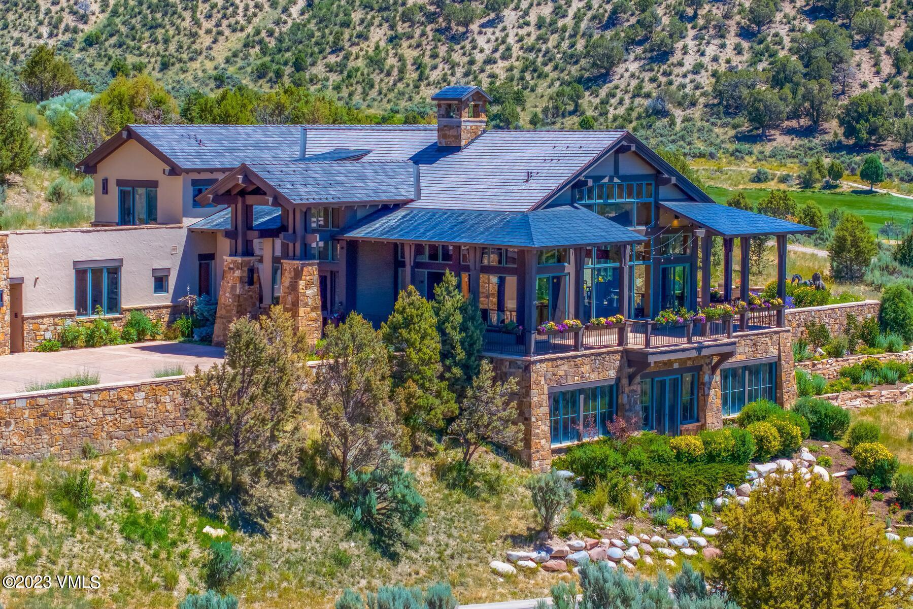 81 Elk Run Edwards, CO 81632 - Photo 58 of 62 front view of a house with a garden