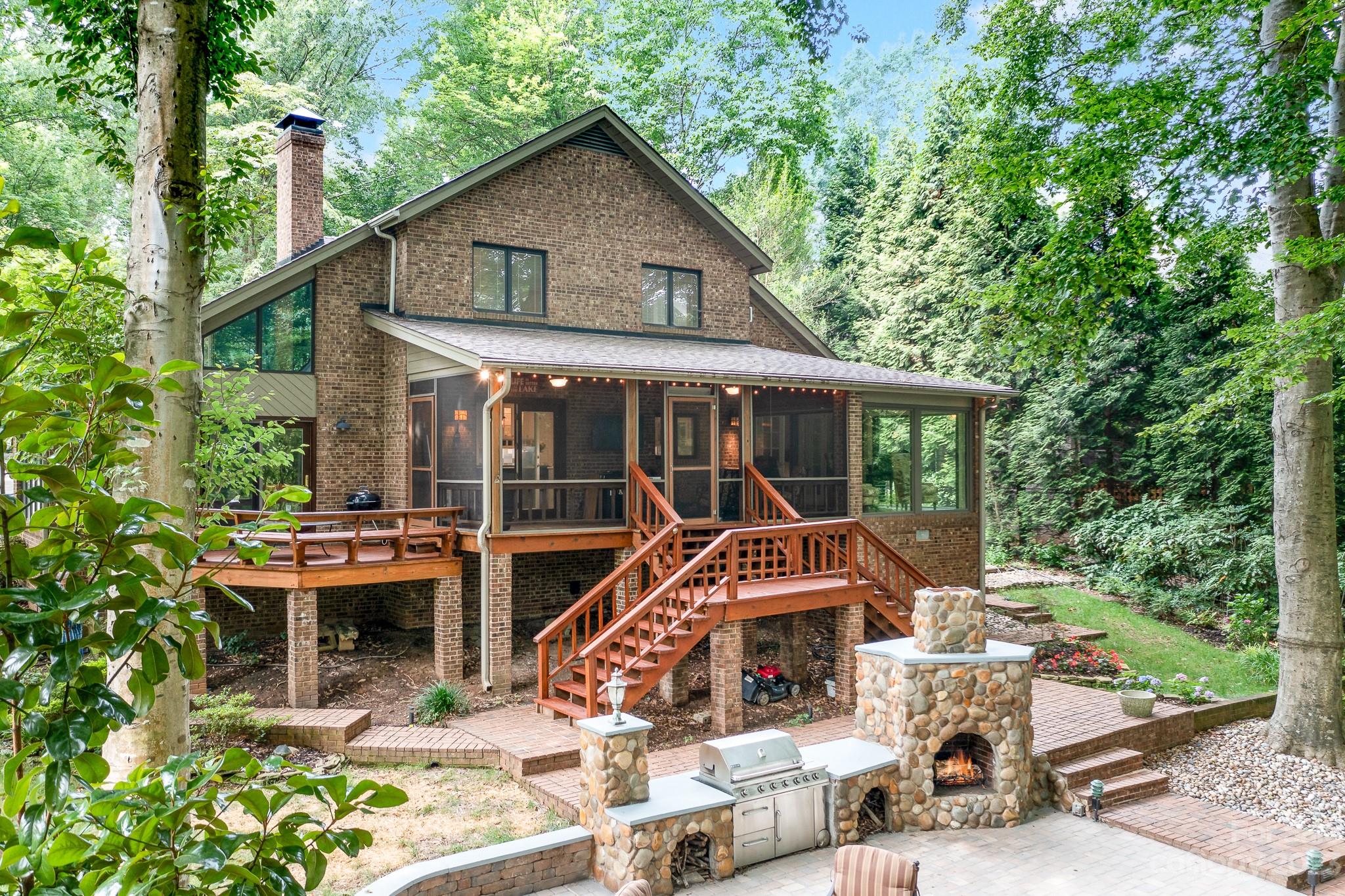 3787 Mill Run Terrell, NC 28682 - Photo 27 of 42 a view of house with yard outdoor seating and green space