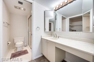 1645 Spoonbill Lane, Unit C Naples, FL 34105 - Photo 13 of 50 Full bath featuring vanity and a shower stall