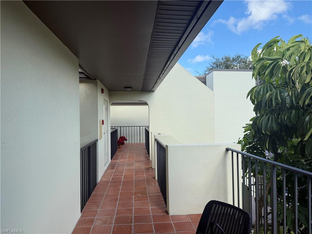 1645 Spoonbill Lane, Unit C Naples, FL 34105 - Photo 26 of 50 View of balcony