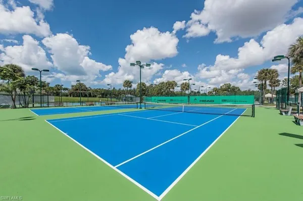 a view of a tennis court