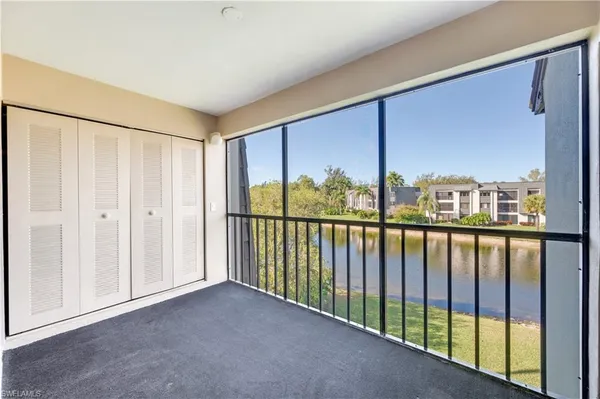 a view of a city from a balcony