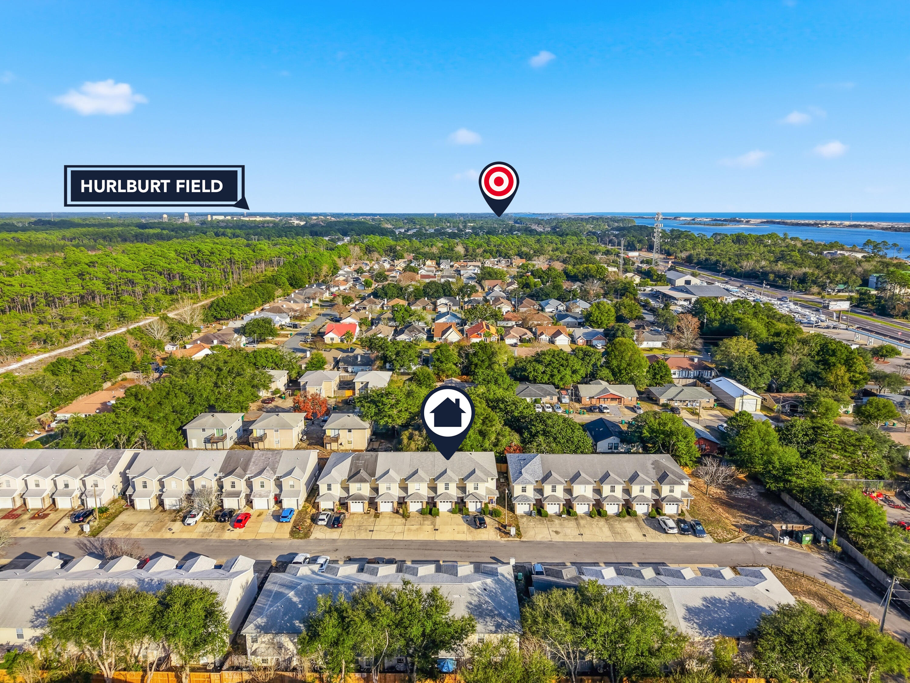481 Keystone Road Mary Esther, FL 32569 - Photo 3 of 35 Aerial View