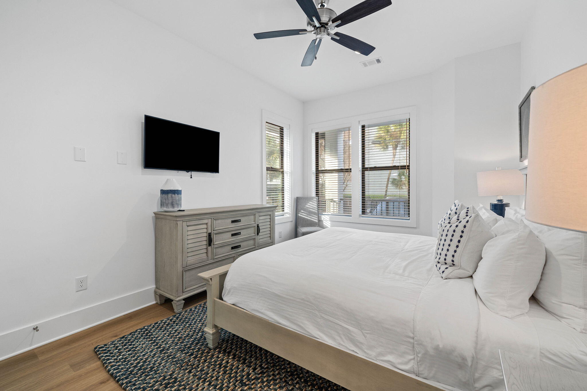 217 Snowdrift Road Miramar Beach, FL 32550 - Photo 23 of 106 a bedroom with a bed and a flat screen tv