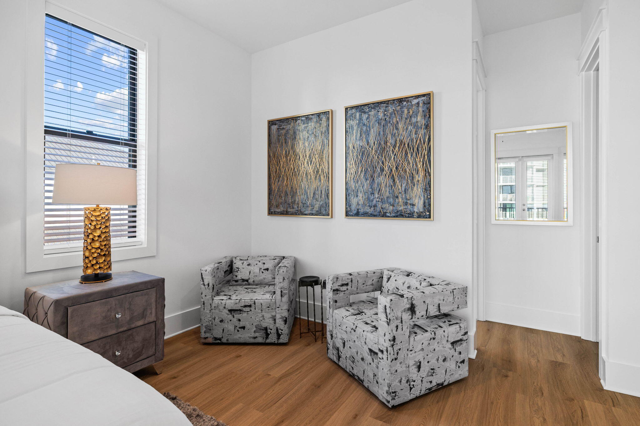 217 Snowdrift Road Miramar Beach, FL 32550 - Photo 87 of 106 a bedroom with furniture and a window