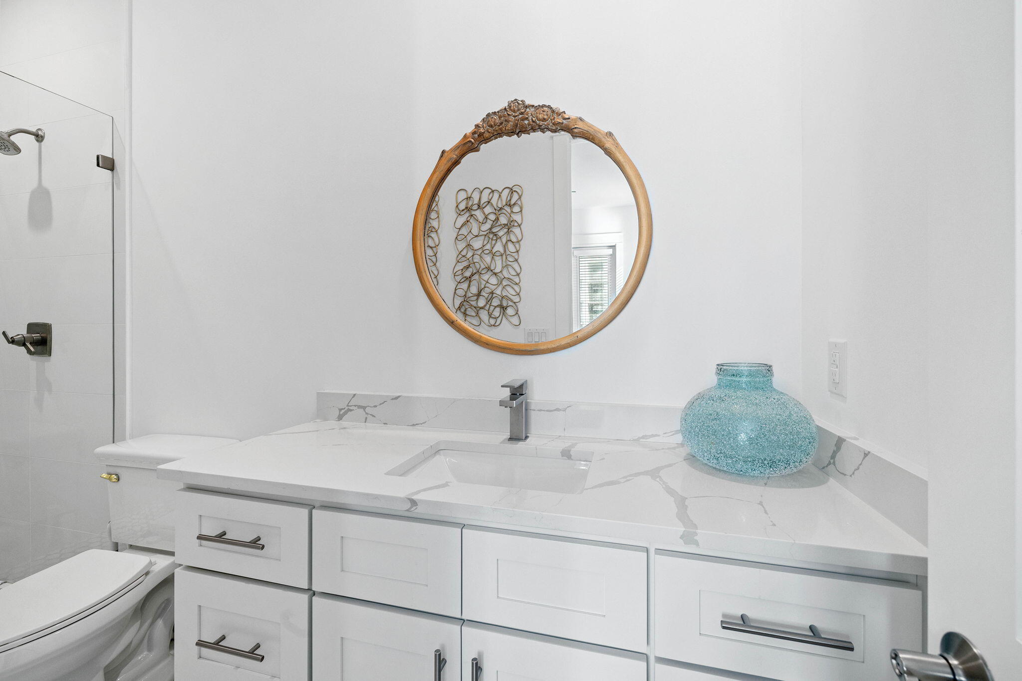 217 Snowdrift Road Miramar Beach, FL 32550 - Photo 96 of 106 a bathroom with a sink and a mirror