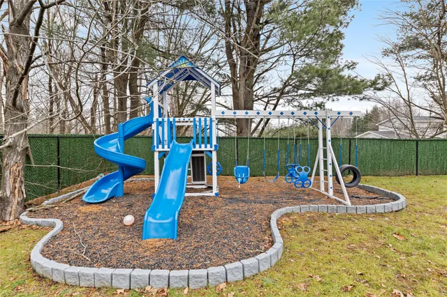 a view of a slide with a slide