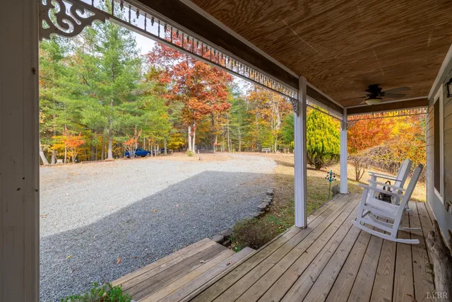 a view of a city with mountains in the background