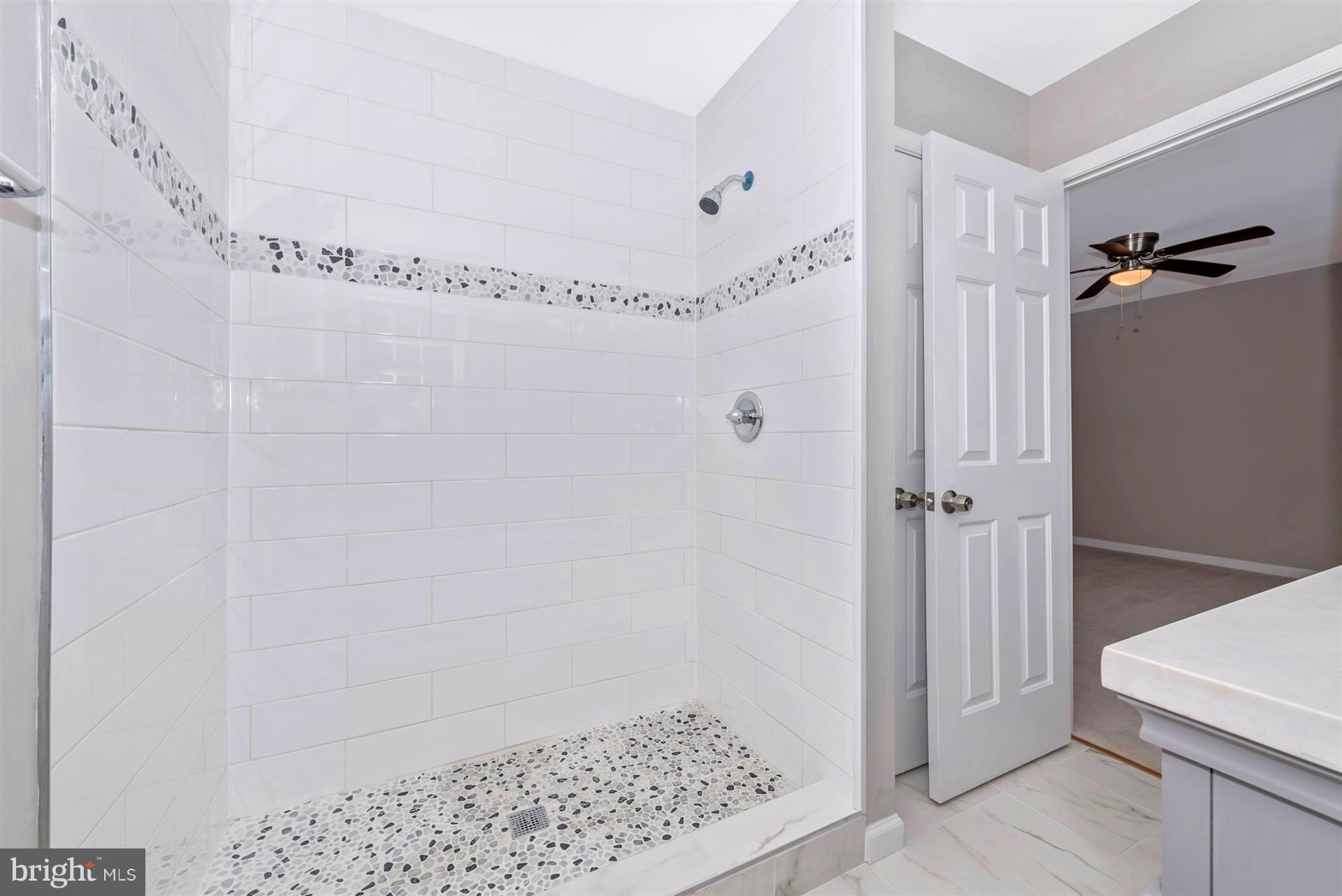 3552 Sigler Road Jefferson, MD 21755 - Photo 31 of 47 Tile shower in Master Bath