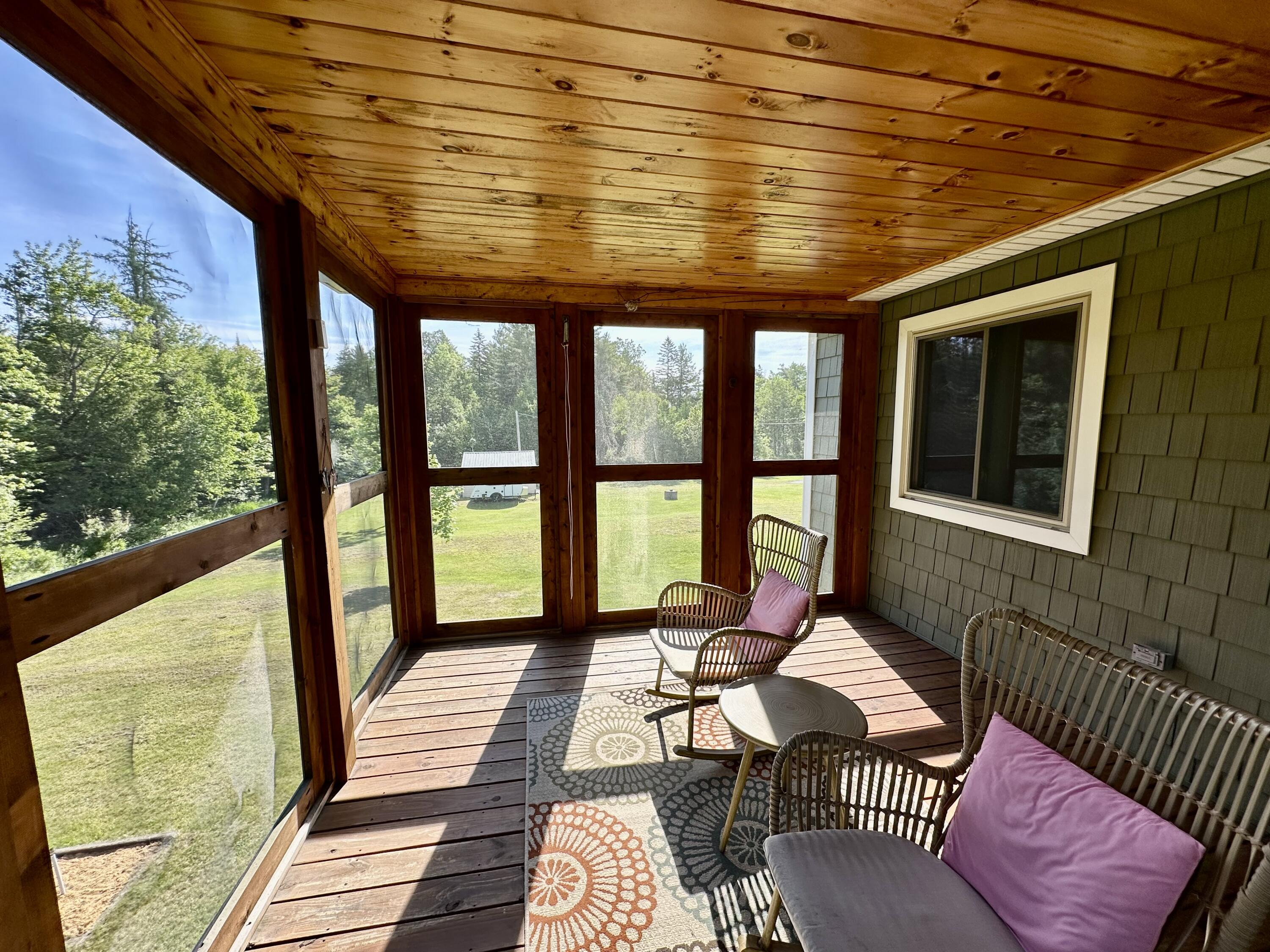 2 Back Road Abbot, ME 04406 - Photo 32 of 49 Screened-In Porch