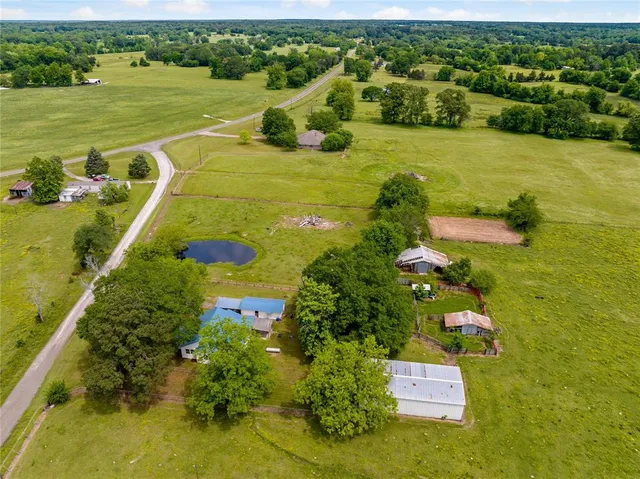 view of a lake with houses
