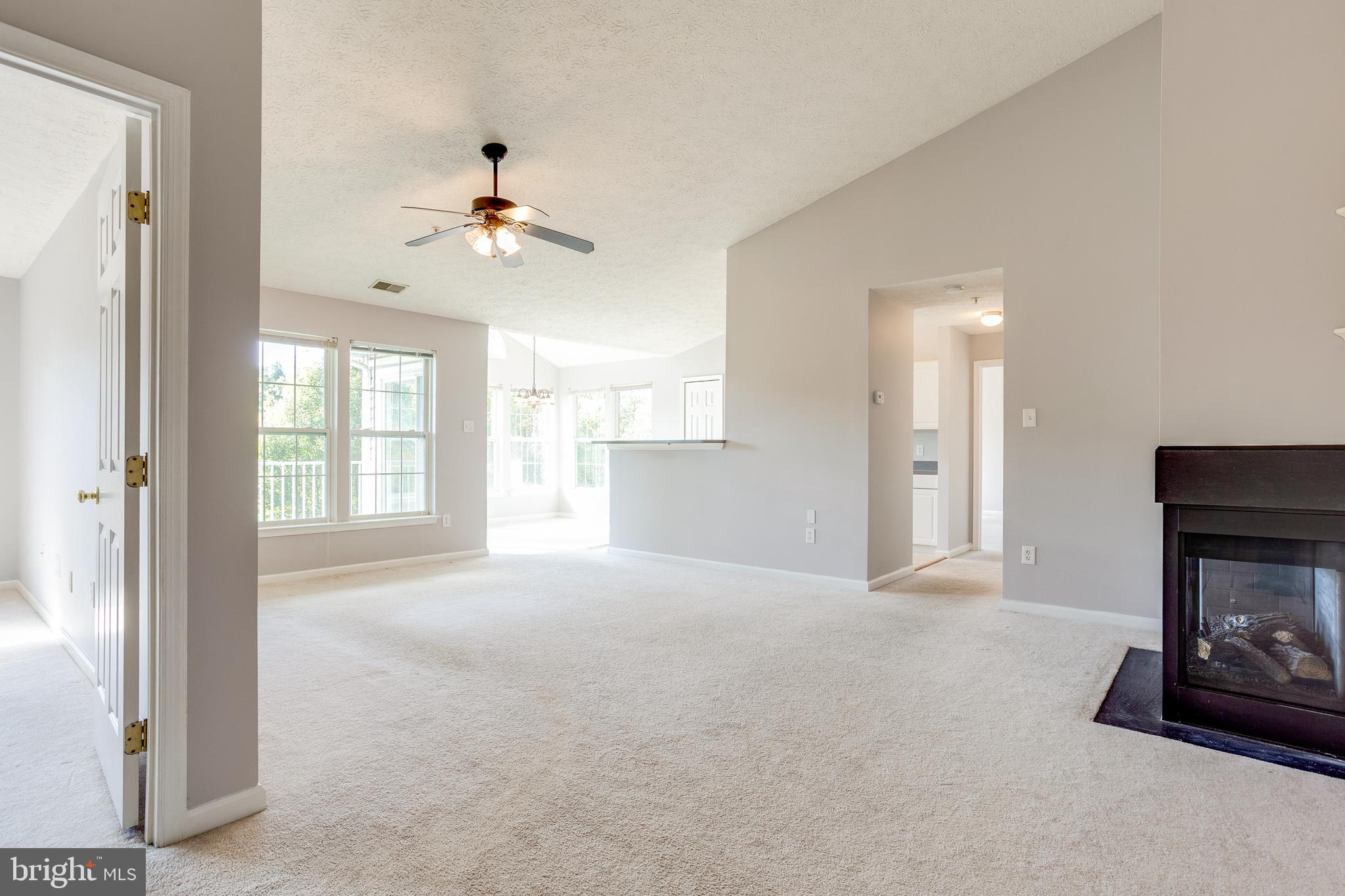 4743 Shellbark Road Owings Mills, MD 21117 - Photo 9 of 28 Open Living Room w/ Gas FP