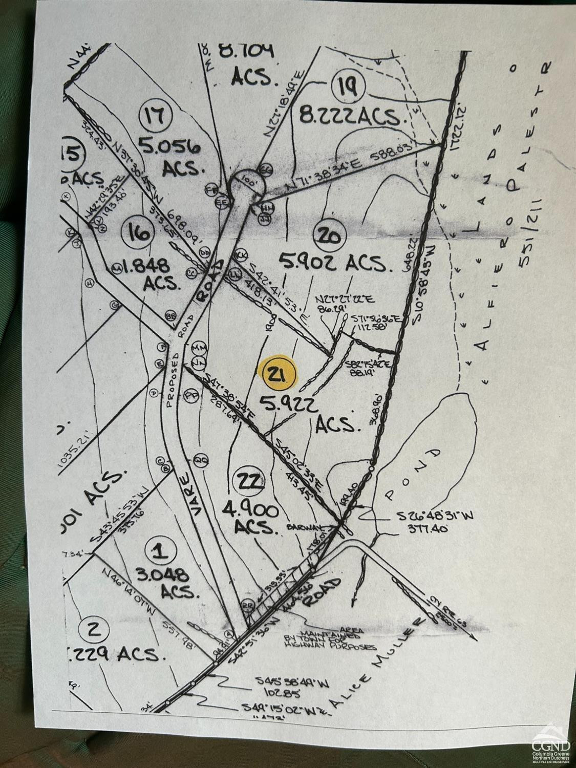 0 Vare Road Prattsville, NY 12468 - Photo 14 of 14 view of a bed with a white comforter