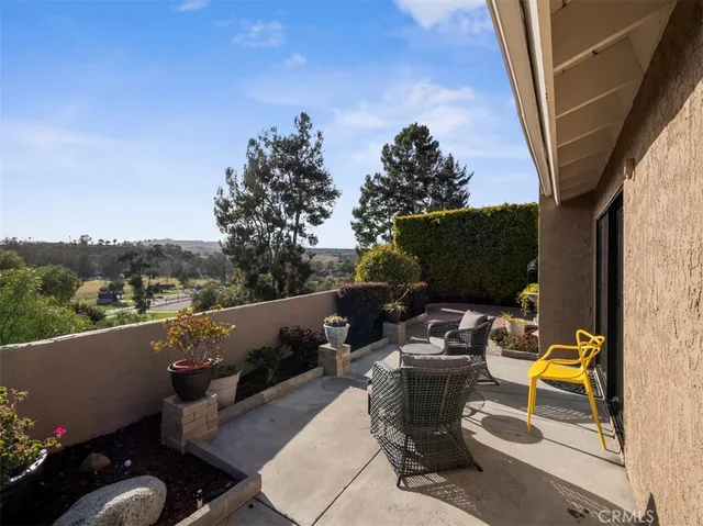 a view of balcony and patio