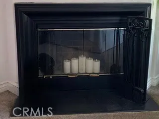 a close view of walk in closet