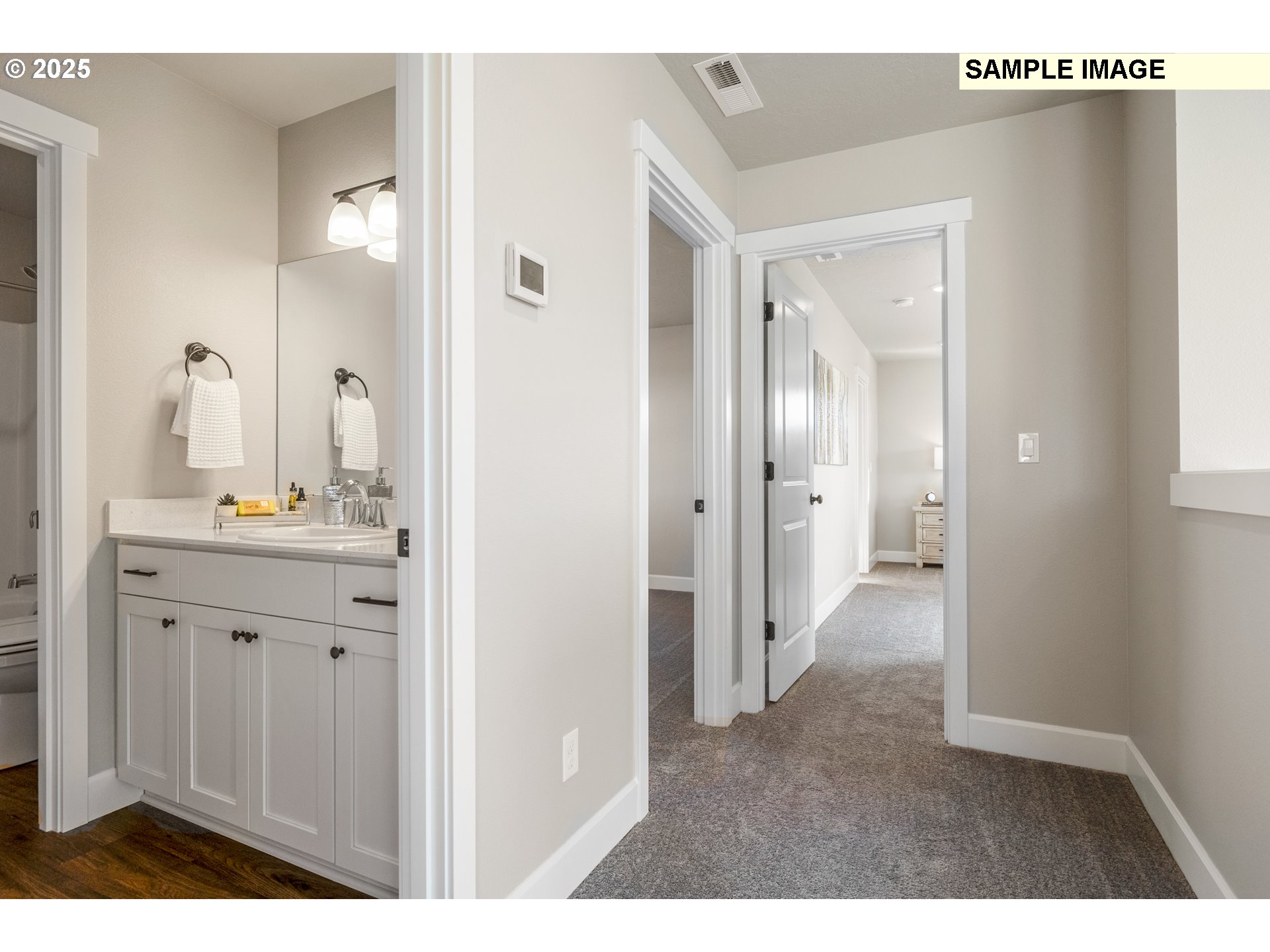 548 Arthur Street Umatilla, OR 97882 - Photo 34 of 36 a bathroom with a sink and a mirror