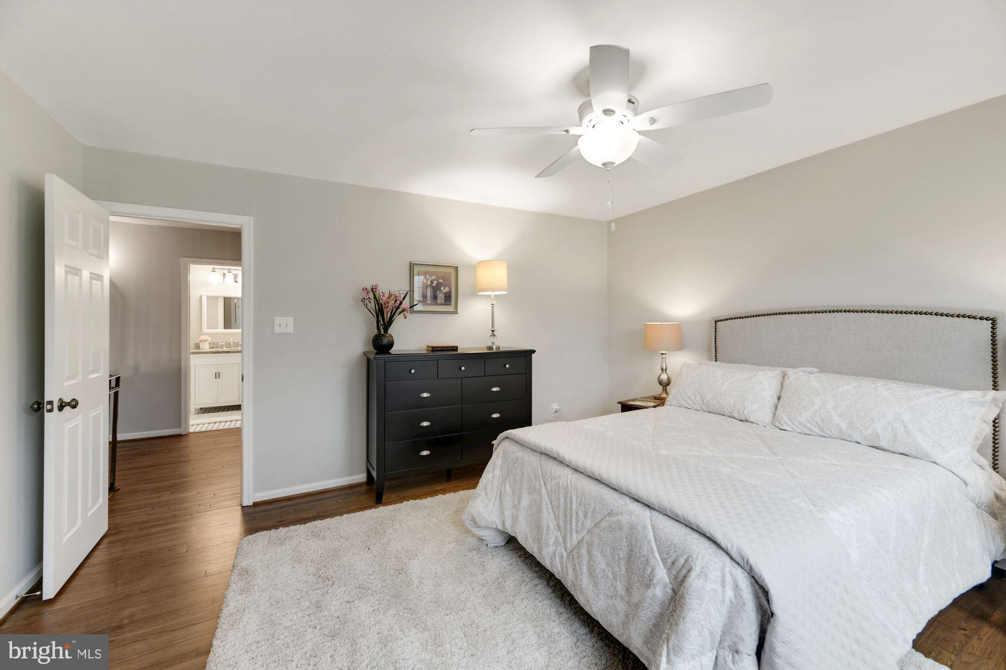 6000 Stoneygate Court Springfield, VA 22152 - Photo 21 of 56 Primary bedroom with hardwood floors