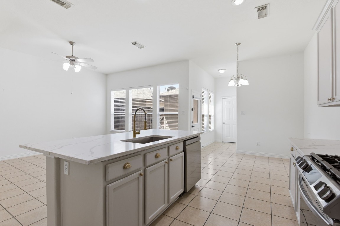 16023 Powder Springs Lane Houston, TX 77070 - Photo 19 of 48 Look at all of that space to prep and serve food! An entertainer's dream kitchen!