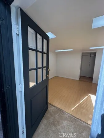 a view of front door