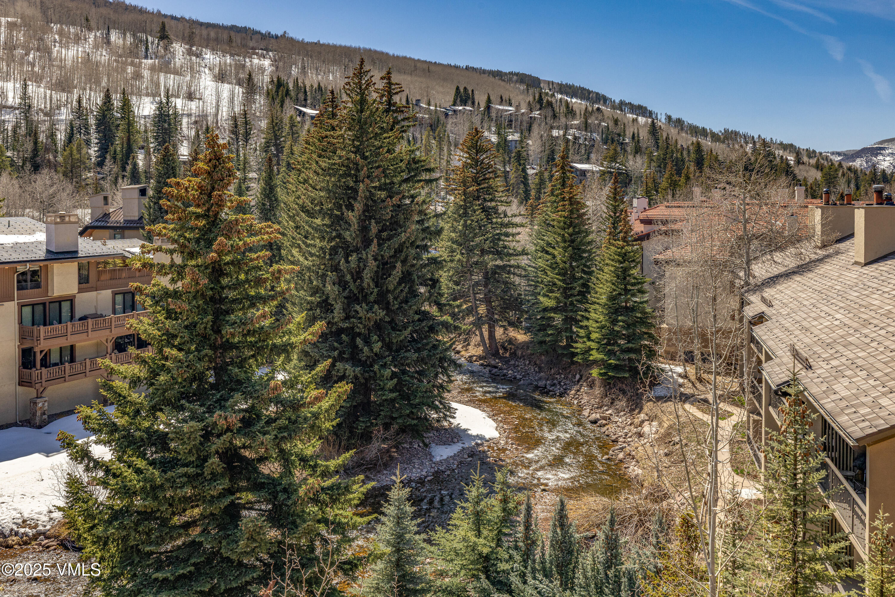 1 Willow Bridge Road, Unit 42 Vail, CO 81657 - Photo 14 of 72 view off deck
