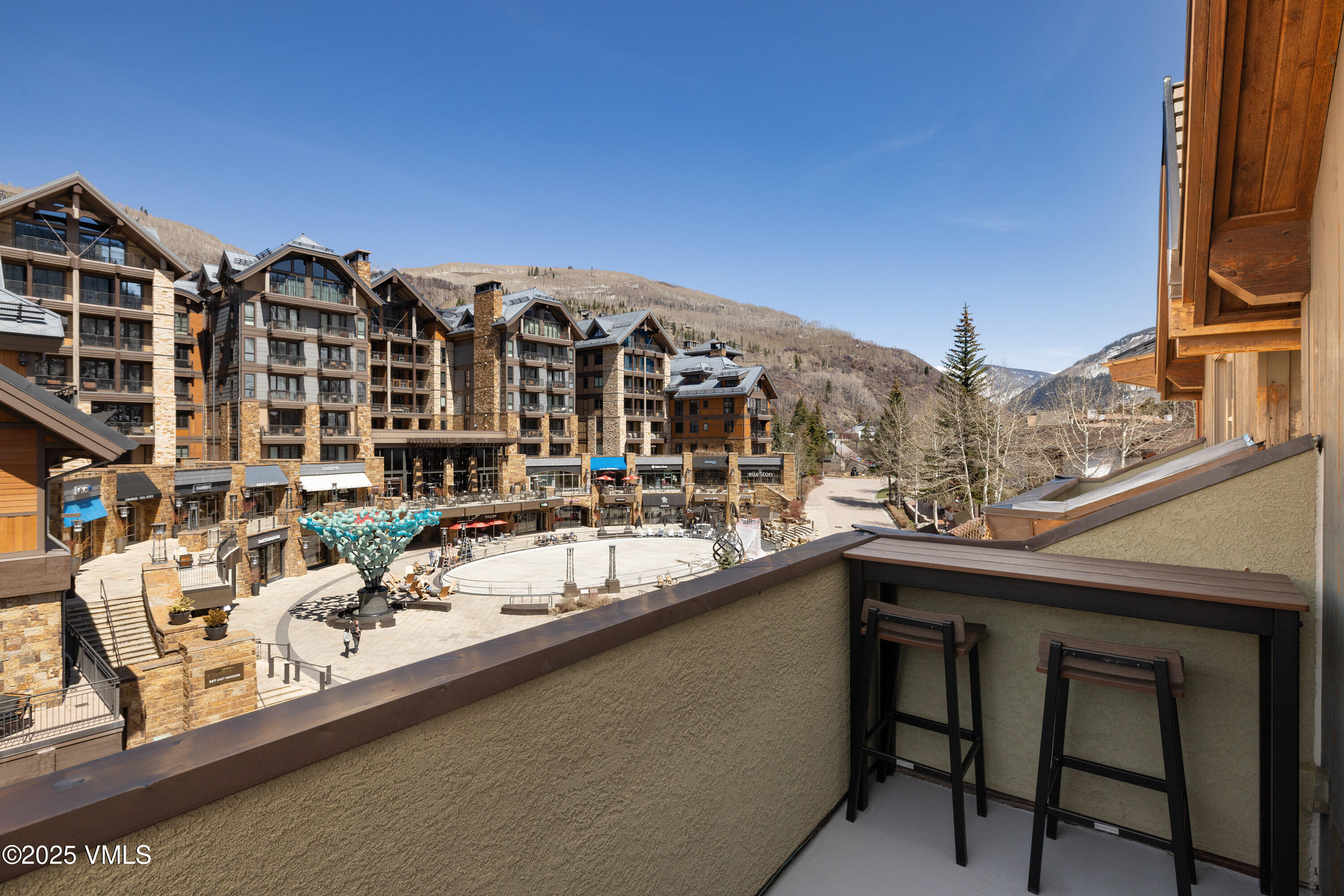 1 Willow Bridge Road, Unit 42 Vail, CO 81657 - Photo 43 of 72 north deck off of third bedroom