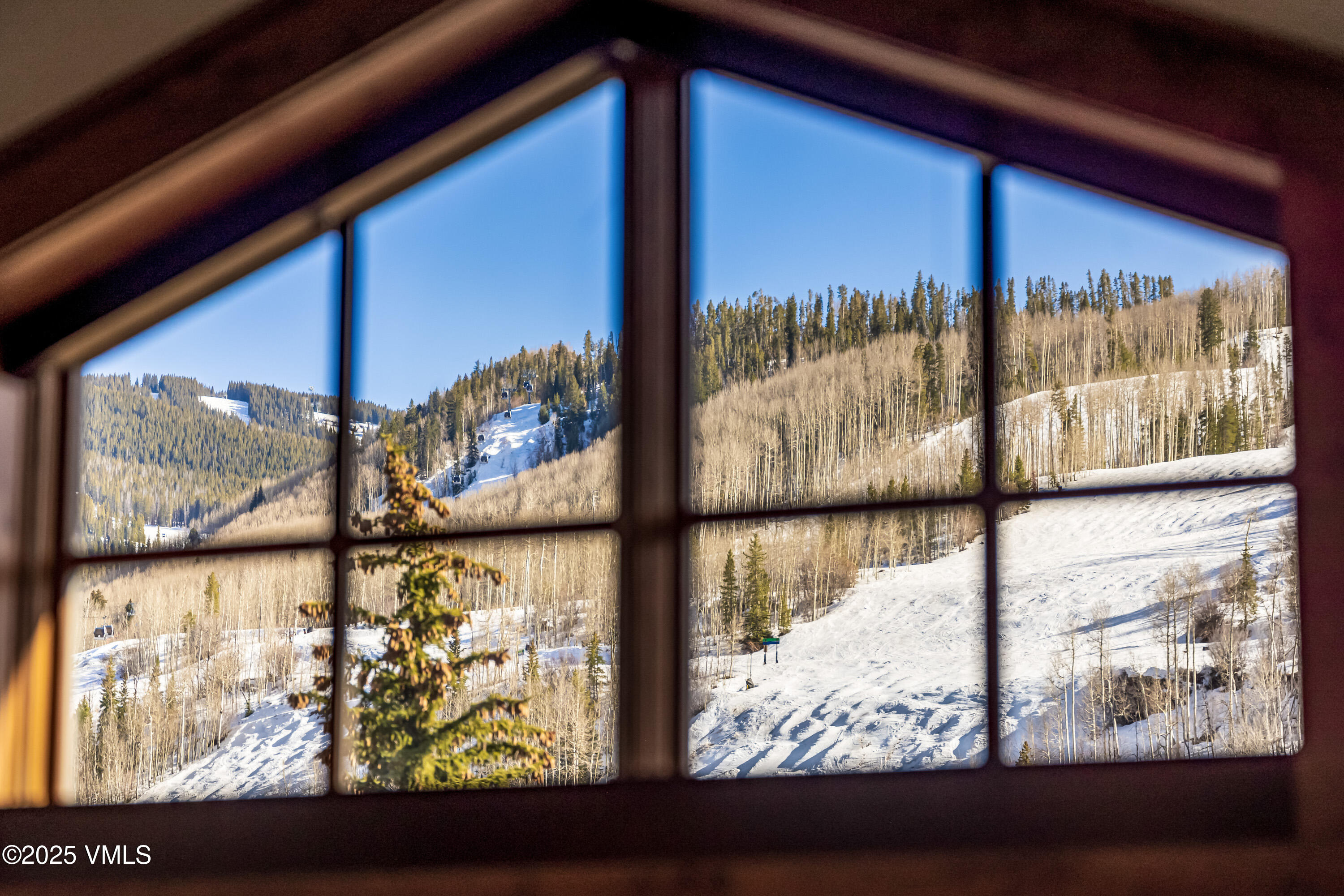 1 Willow Bridge Road, Unit 42 Vail, CO 81657 - Photo 65 of 72 a view of a from a window