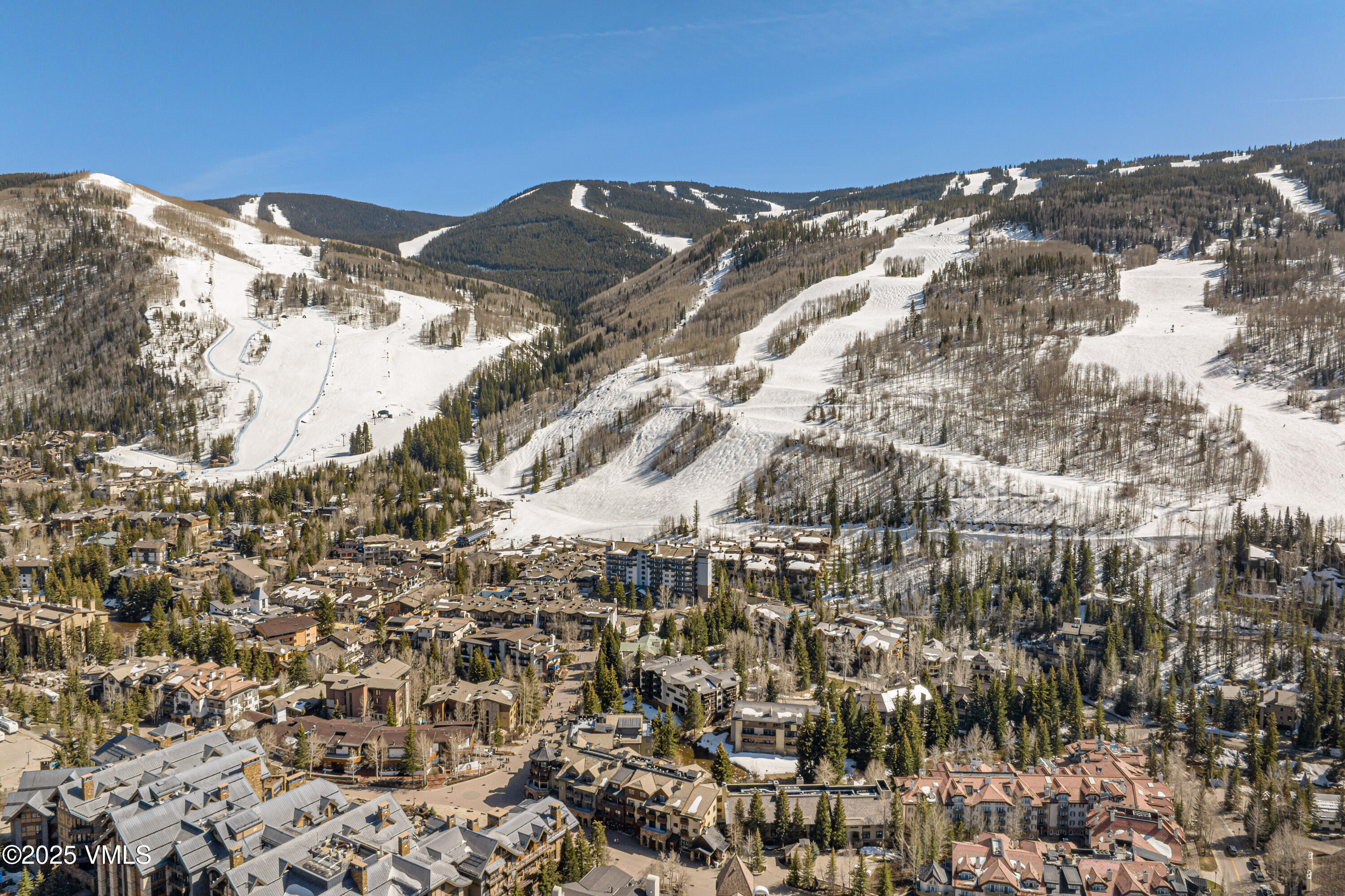 1 Willow Bridge Road, Unit 42 Vail, CO 81657 - Photo 68 of 72 Aerial 6