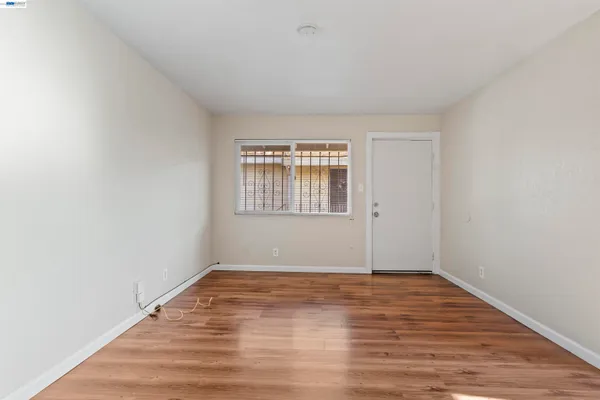 wooden floor in an empty room