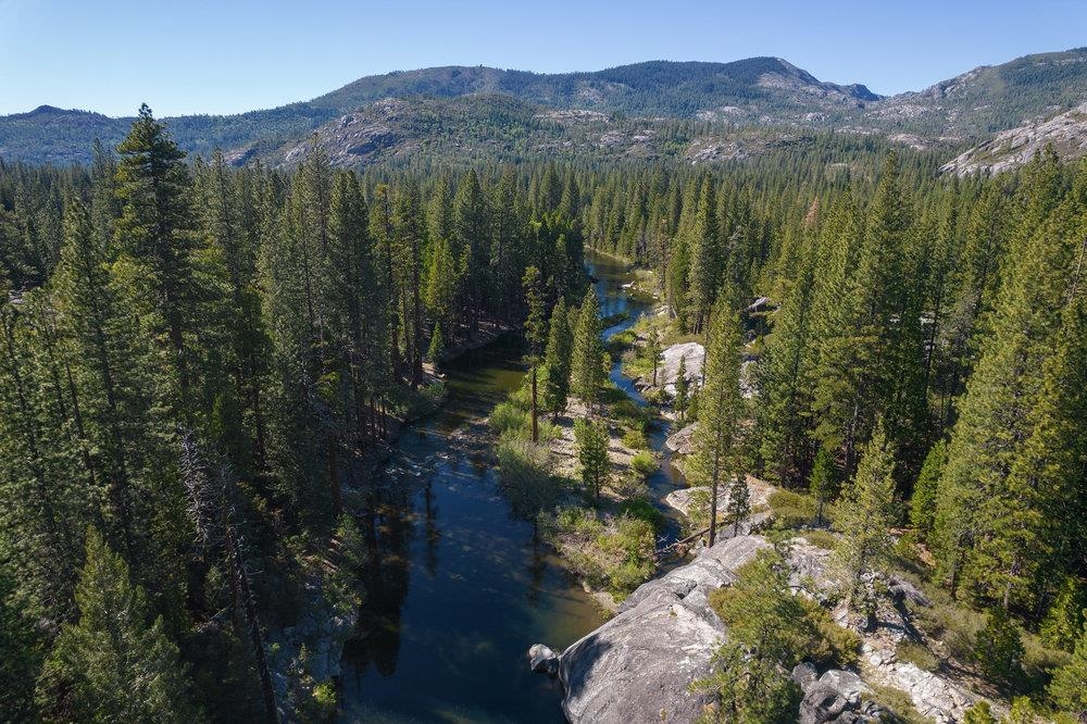 11820 Eagle Lakes Road Nevada City, CA 95959 - Photo 11 of 26 a view of a forest with a mountain