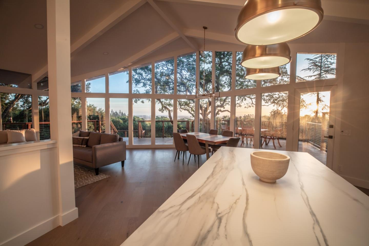 250 Hardwick Road Woodside, CA 94062 - Photo 15 of 65 a living room with furniture and a large window