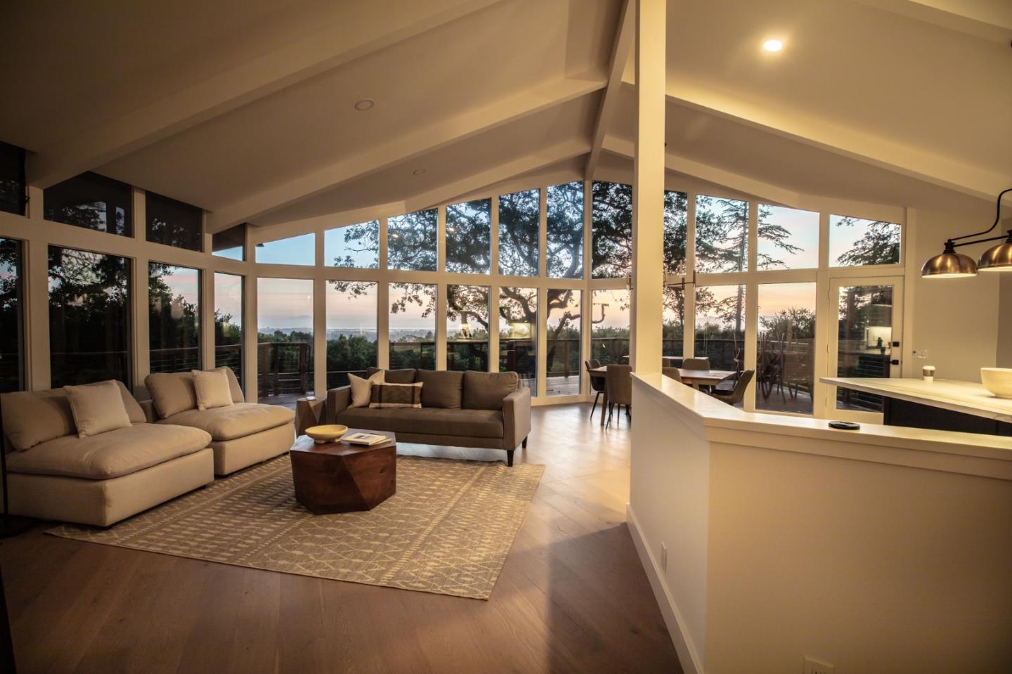 250 Hardwick Road Woodside, CA 94062 - Photo 2 of 65 a living room with furniture and a large window