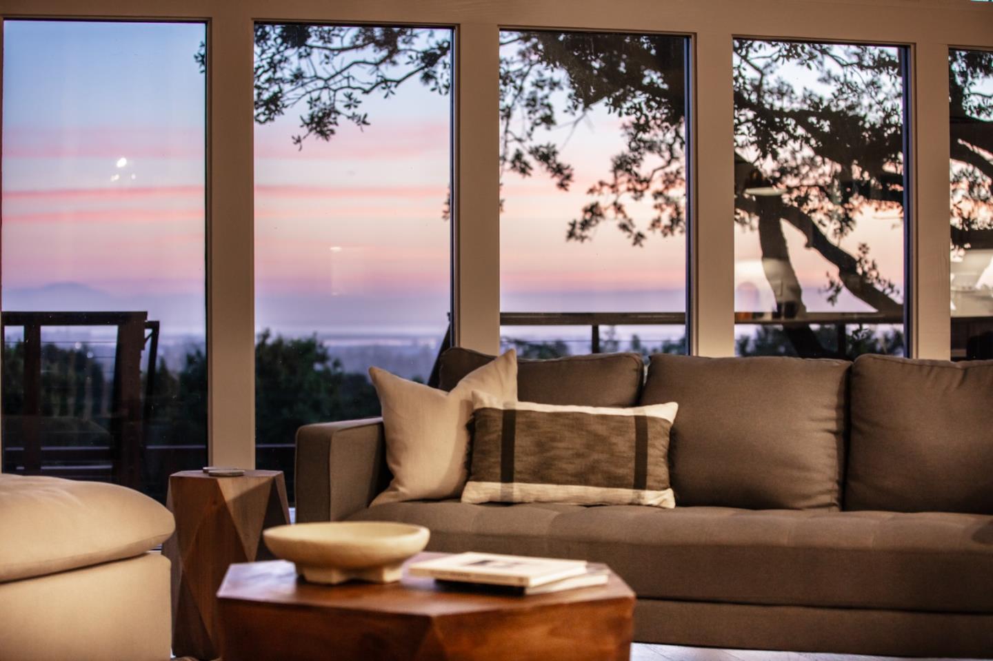250 Hardwick Road Woodside, CA 94062 - Photo 4 of 65 a living room with furniture and a large window
