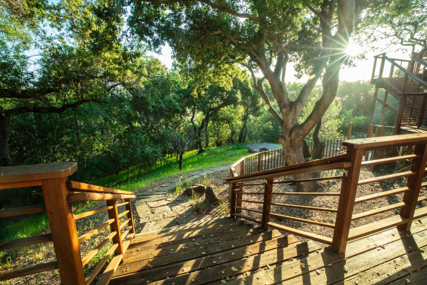 250 Hardwick Road Woodside, CA 94062 - Photo 45 of 65 a view of outdoor space with garden