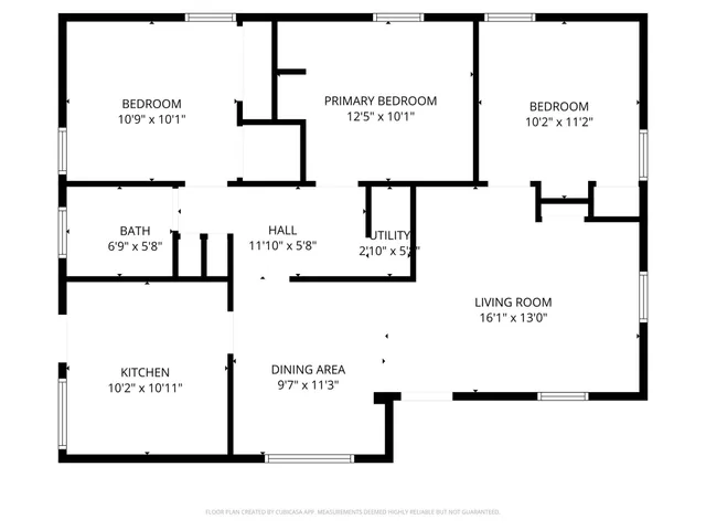 a view of backyard with outdoor space