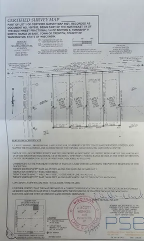 $114,900 | Lt4 Wallace Lake Road, West Bend, WI 53090