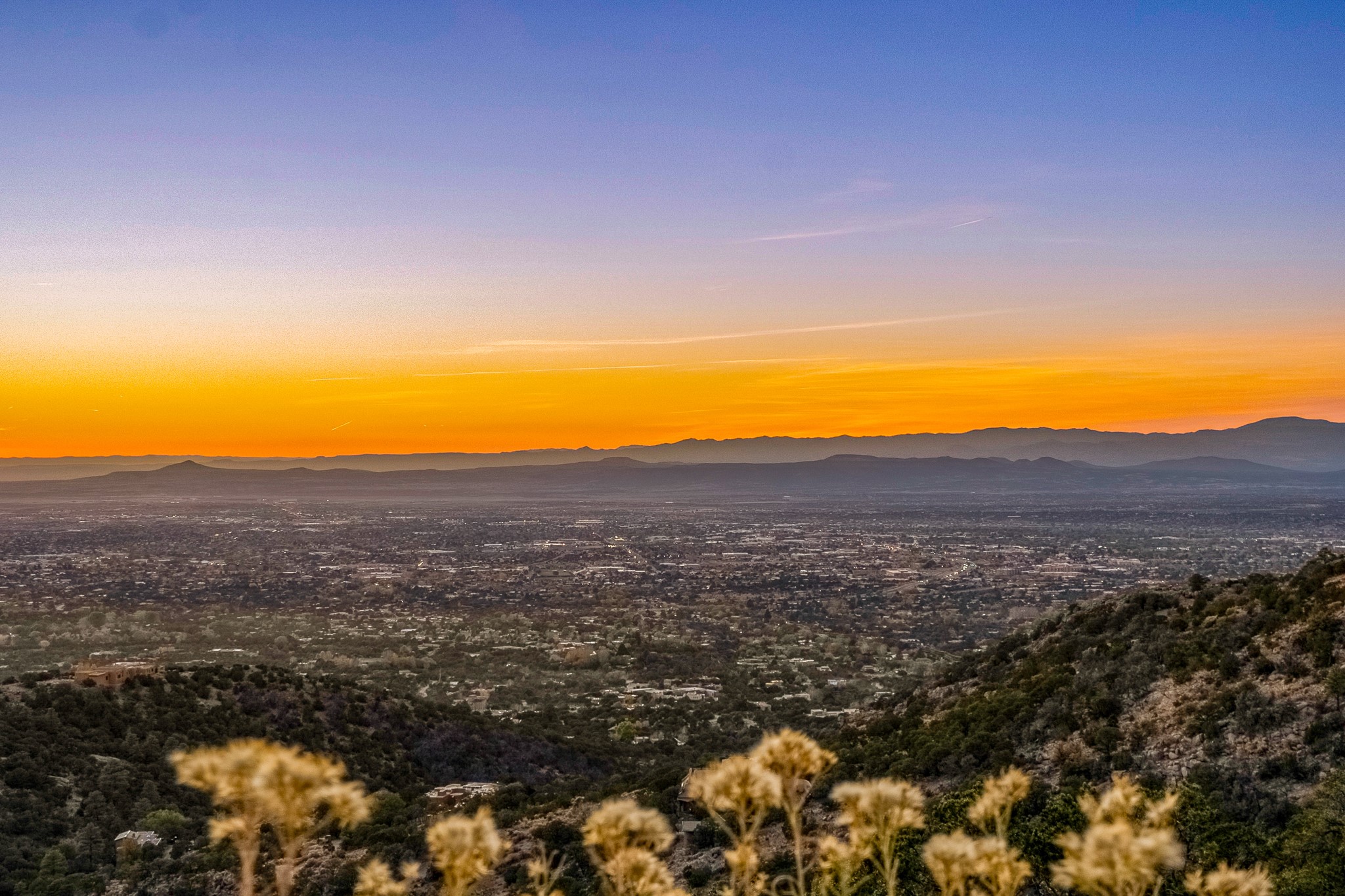 243 Double Arrow Road Santa Fe, NM 87505 - Photo 21 of 43 Sunset View