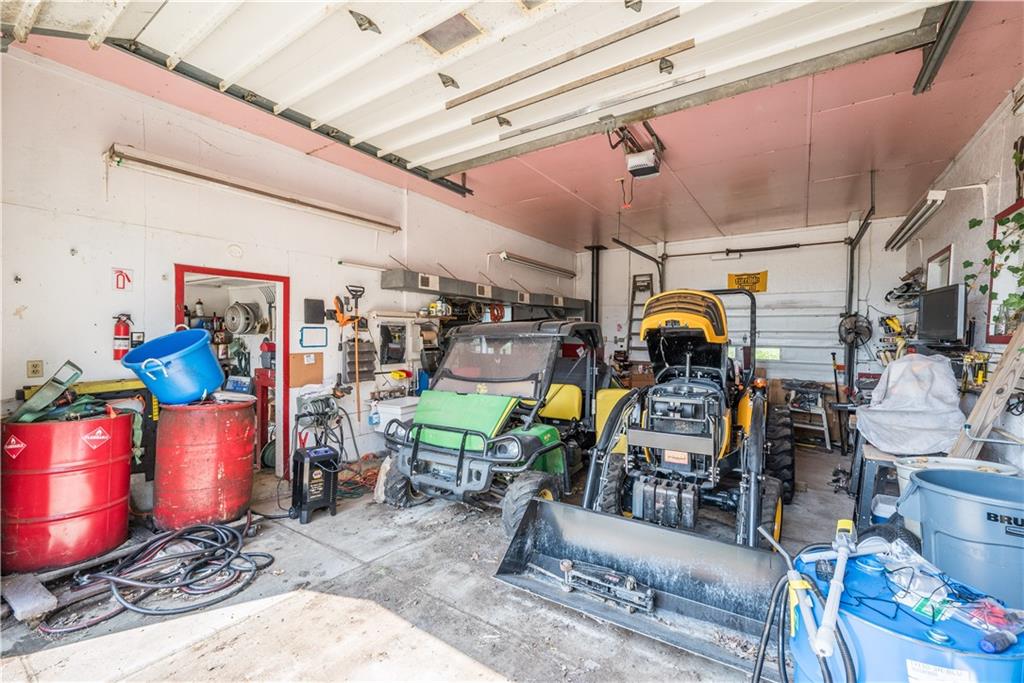776 Mounts Road Washington, PA 15301 - Photo 30 of 40 a view of a garage with a table and chairs