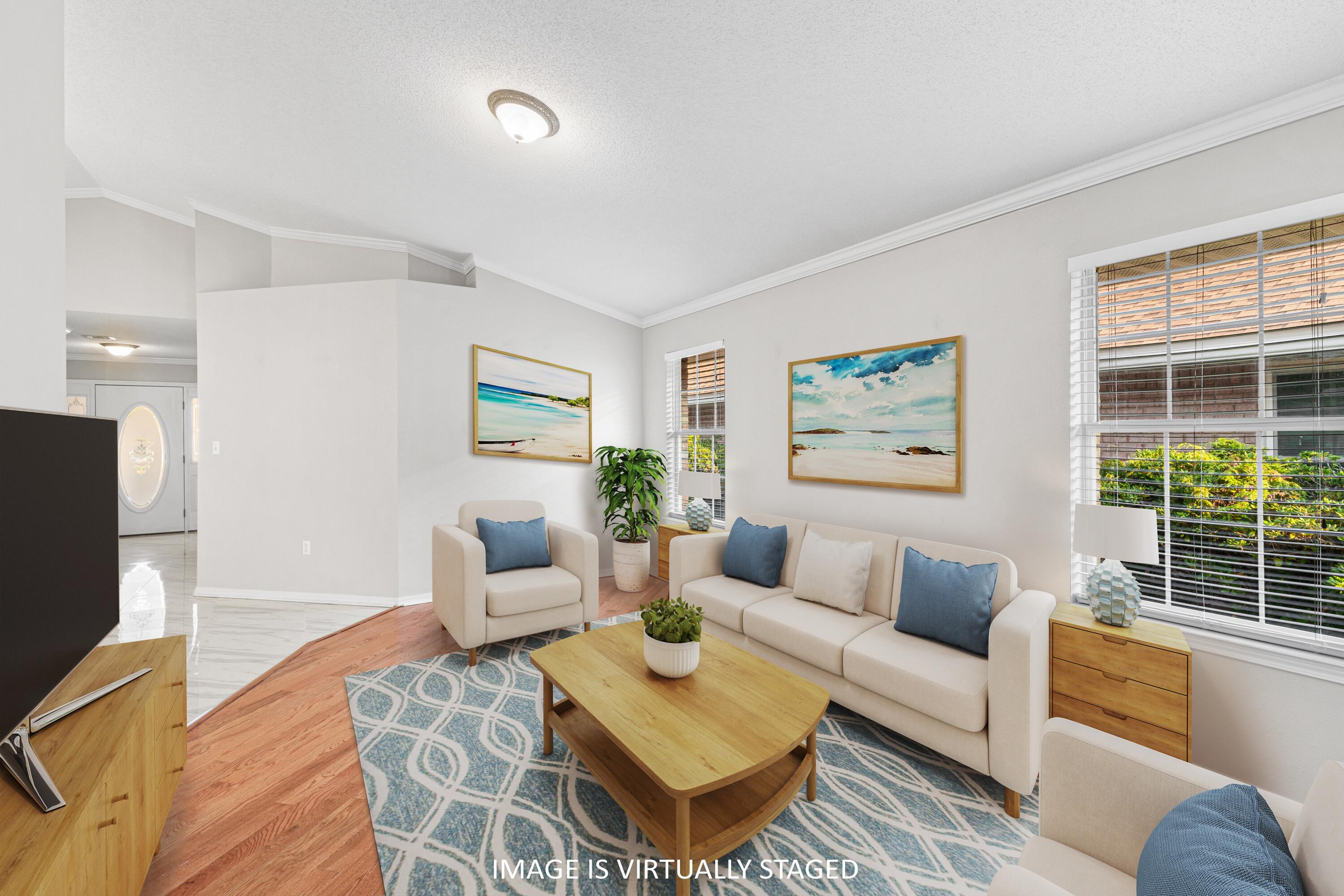 4666 Sunsail Circle Destin, FL 32541 - Photo 21 of 41 a living room with furniture and a flat screen tv