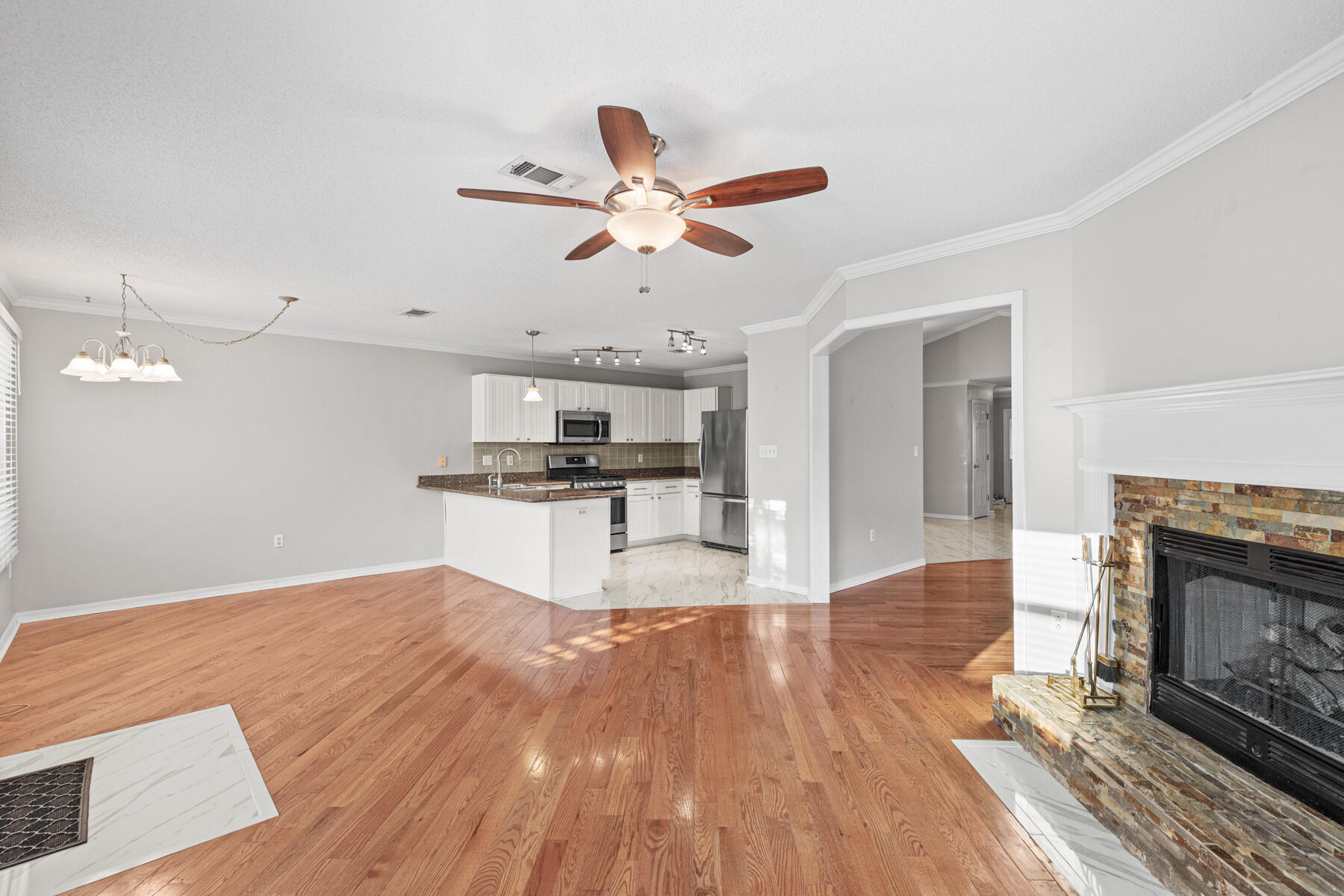 4666 Sunsail Circle Destin, FL 32541 - Photo 25 of 41 a view of kitchen with sink microwave and stove