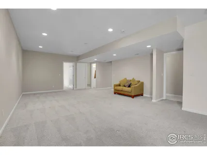 a living room with a furniture