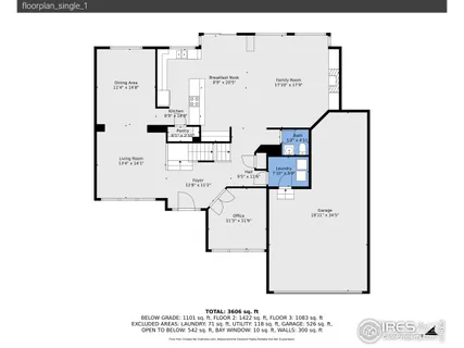 a picture of floor plan