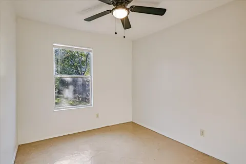 a backyard of a house