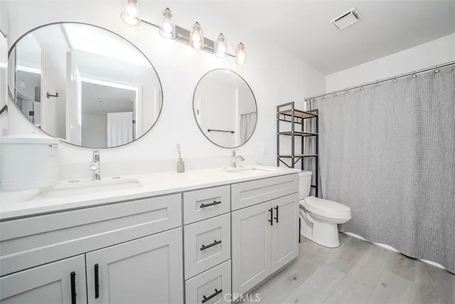 a view of balcony with a potted plant